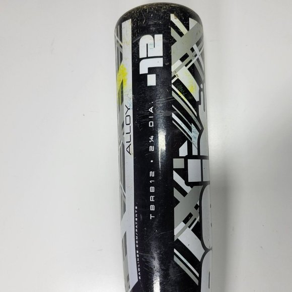 Rawlings Remix Alloy 24" Youth T-Ball Baseball Bat TBRB12 Black -12 2.25" Dia - Picture 4 of 13